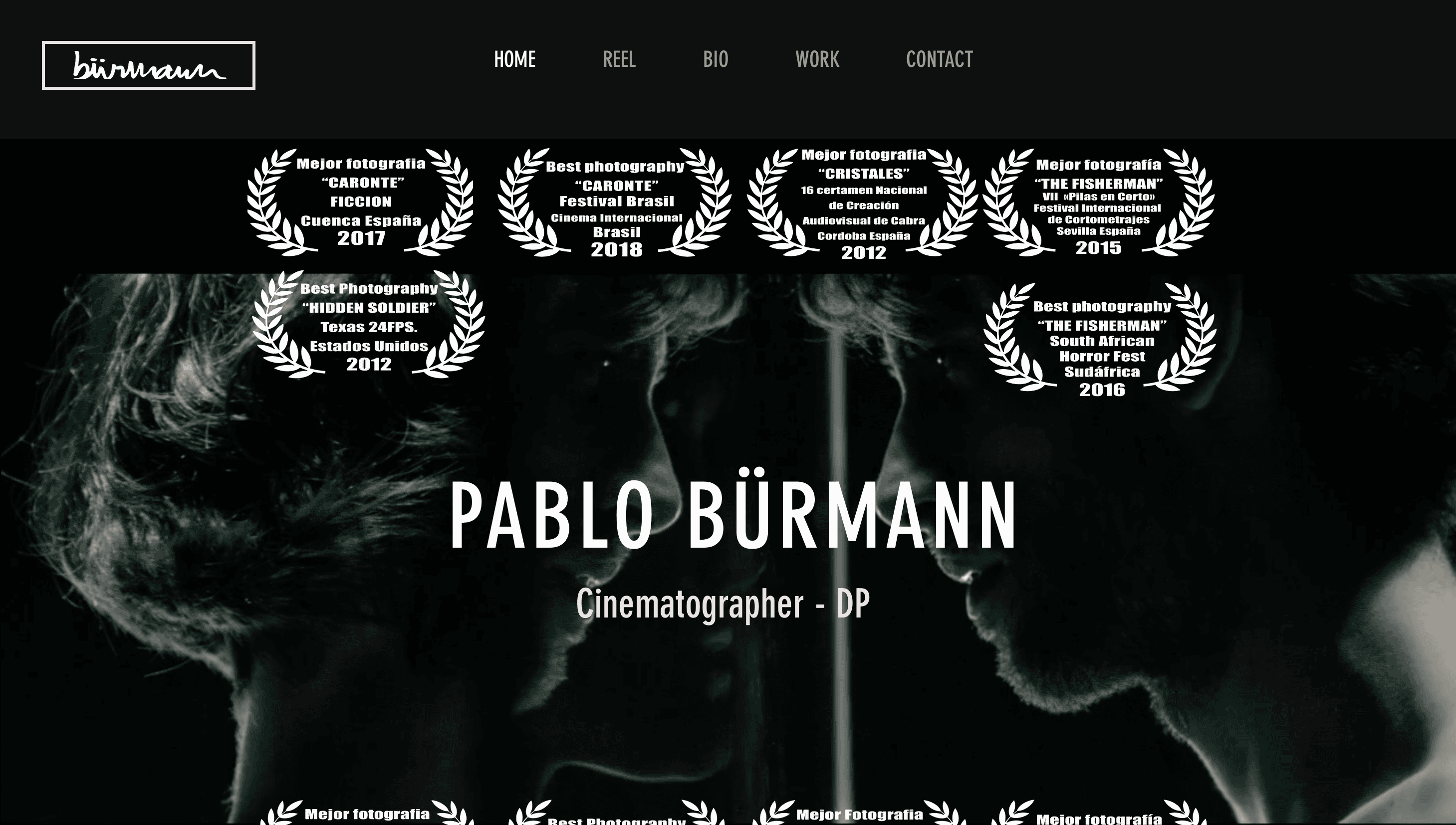 Web anterior de Pablo Bürmann