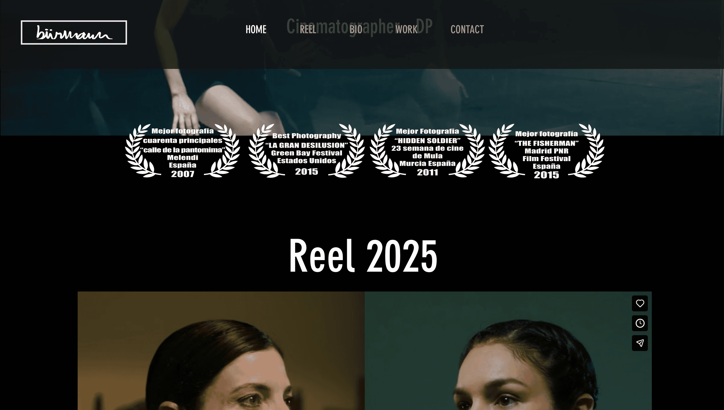 Web anterior de Pablo Bürmann